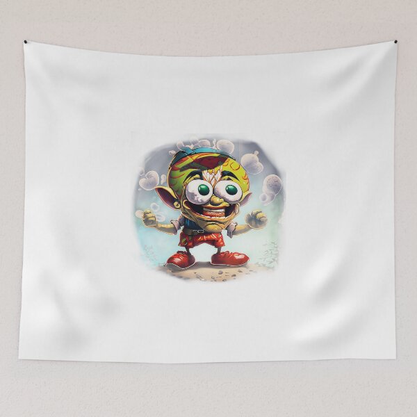 Item preview, Warped Mario with veins in head designed and sold by The1StyleShop.