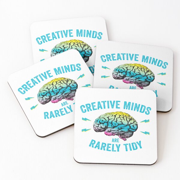 Item preview, Funny Creative Minds Are Rarely Tidy Saying designed and sold by wingstar.