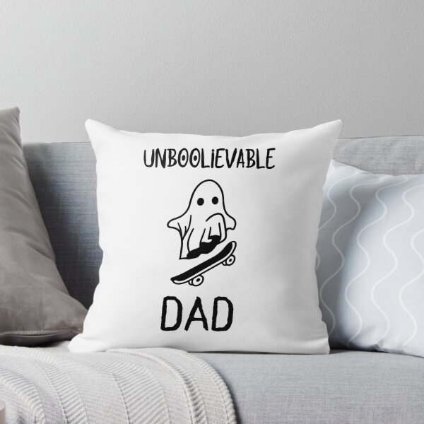 Item preview, Unboolievable Dad Spooky Ghost Skateboarding Halloween designed and sold by Thevulcano.