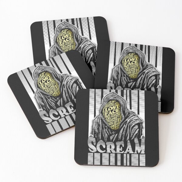 Item preview, Scream VI (Scream 6) ghostface lostface horror movie graphic design designed and sold by ironpalette.