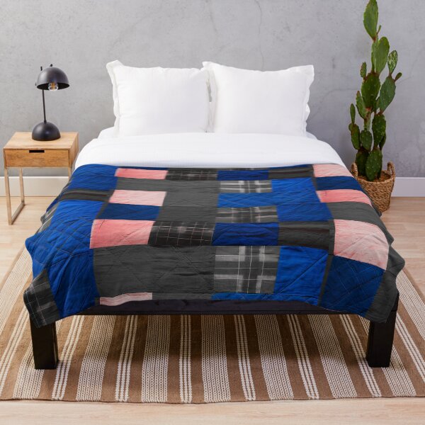 Item preview, Tribal Kaleidoscope Blue-gray tone: A Seamless Patchwork Art Collection designed and sold by dekdoi.