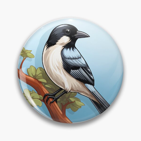 Item preview, Butcherbird on the Branch designed and sold by Lamarcy.
