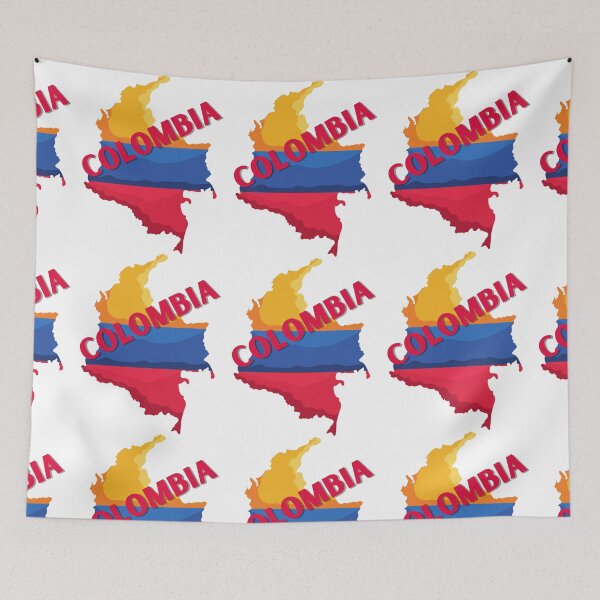 Item preview, Colombia Essence, Flag and Outline designed and sold by Tienda-Vane.