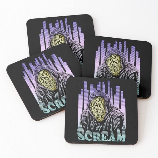 Item preview, Scream VI (Scream 6) ghostface lostface horror movie graphic design designed and sold by ironpalette.