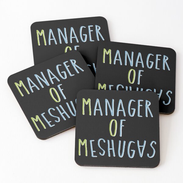 Item preview, Manager of Meshugas - Funny Jewish Design For Mother's Day or Mom's Birthday designed and sold by JoBella-Designs.