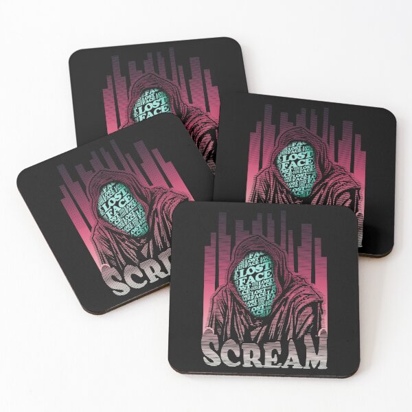 Item preview, Scream VI (Scream 6) ghostface lostface horror movie graphic design designed and sold by ironpalette.