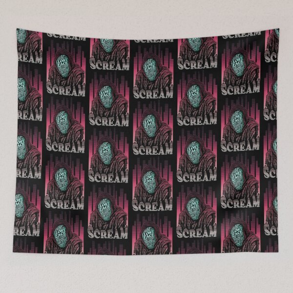 Item preview, Scream VI (Scream 6) ghostface lostface horror movie graphic design designed and sold by ironpalette.