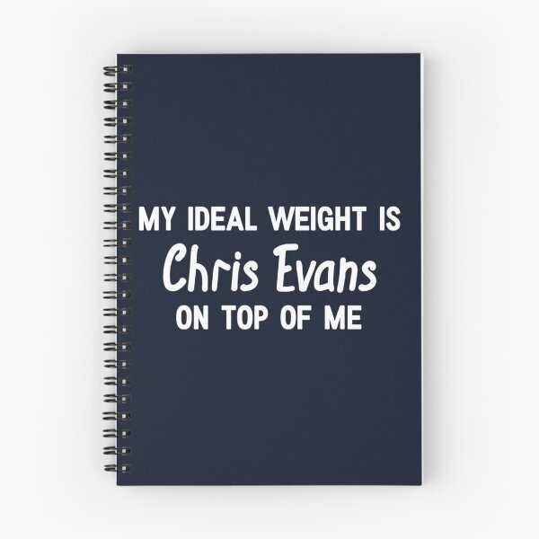 Item preview, My Ideal Weight is Chris Evans on top of me   designed and sold by Wernerrhind.