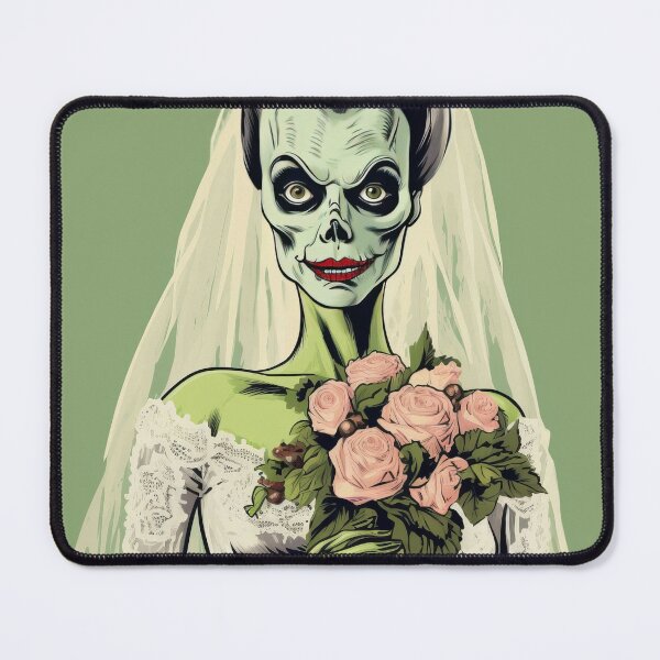 Item preview, Fabulous Zombie Bride Print #3 designed and sold by SparkleArtShop.