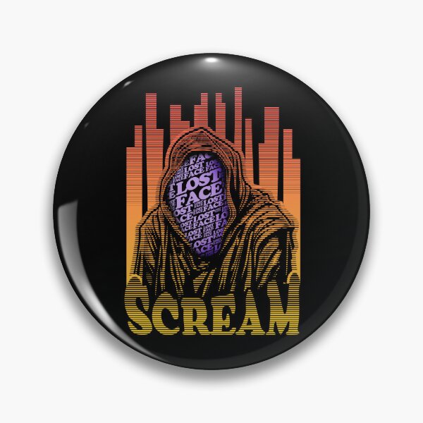 Item preview, Scream VI (Scream 6) ghostface lostface horror movie graphic design designed and sold by ironpalette.
