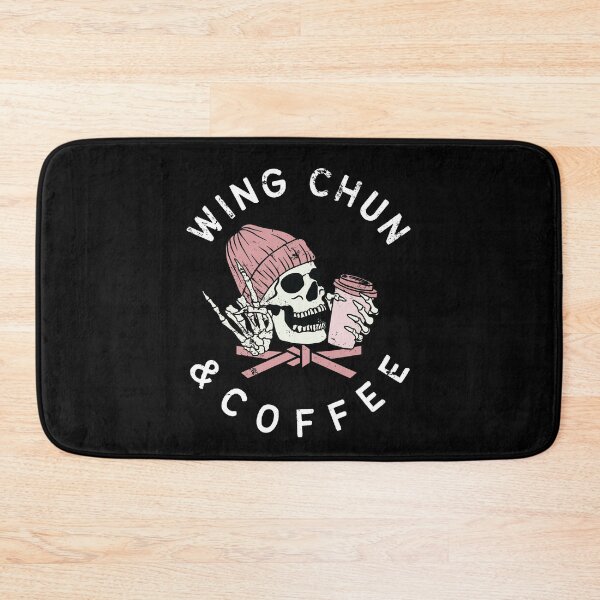 Item preview, Wing Chun And Coffee Beanie, Rock On Vintage Skull designed and sold by Polishthestone.