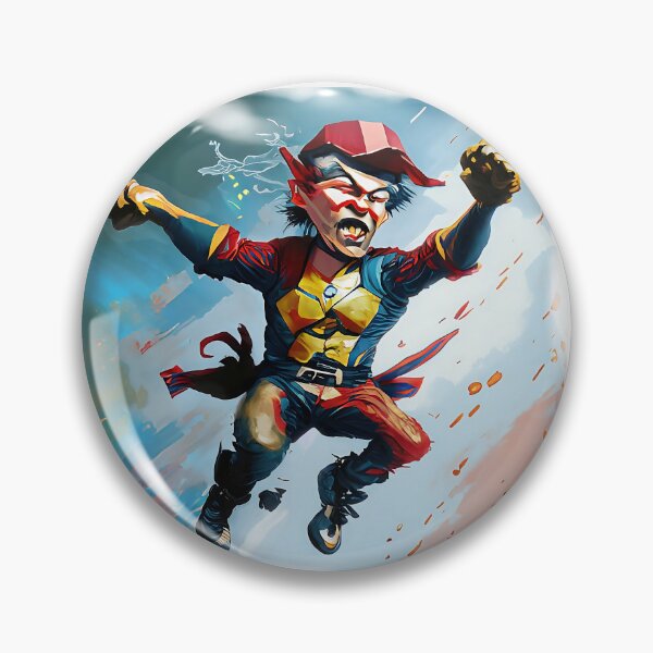 Item preview, Mario Power - Watercolor Style  designed and sold by The1StyleShop.