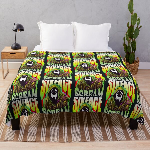 Item preview, Scream VI (Scream 6) ghostface sixface horror movie graphic design designed and sold by ironpalette.