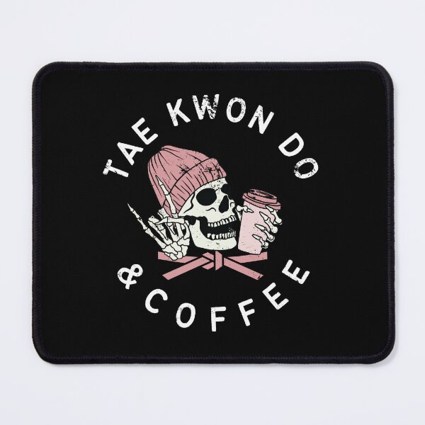 Item preview, Tae Kwon Do And Coffee Beanie, Rock On Vintage Skull designed and sold by Polishthestone.