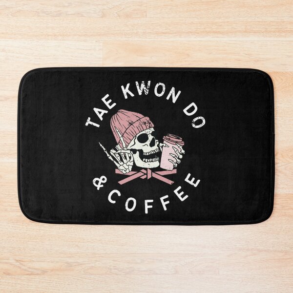 Item preview, Tae Kwon Do And Coffee Beanie, Rock On Vintage Skull designed and sold by Polishthestone.