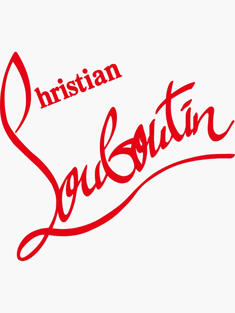 Stickers Logo Christian Louboutin