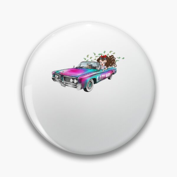 Artikelvorschau, 2 rosa-blauer Cadillac Lady Boss entworfen und verkauft von ColburnDell.
