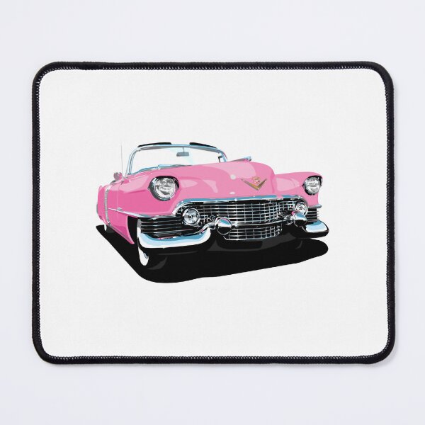 Item preview, 1954 Cadillac Series 62 Convertible in bright pink designed and sold by ColburnDell.