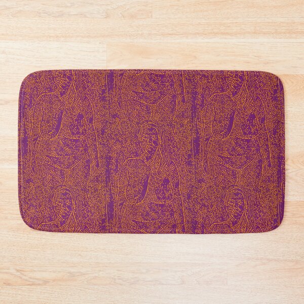 Item preview, Abstract female nude in purple and orange designed and sold by pulchritude560.