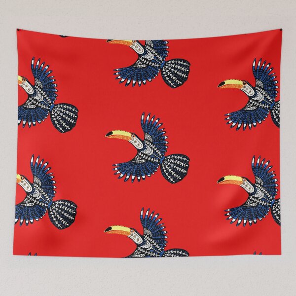 Item preview, Bright and Colorful Tropical Toucan Bird designed and sold by Pixelchicken.