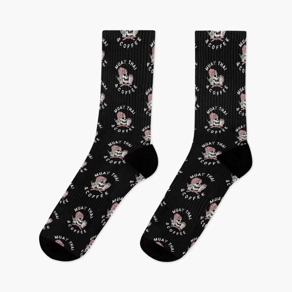 Item preview, Muay Thai And Coffee Beanie, Rock On Vintage Skull designed and sold by Polishthestone.