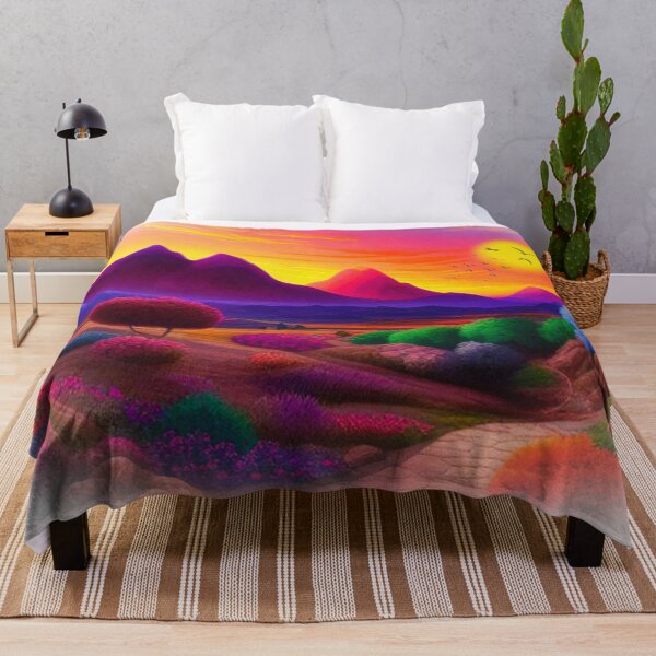 Artikelvorschau, Wunderschönes, farbenfrohes Landschaftsbild entworfen und verkauft von Design Dreamer.