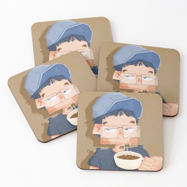Item preview, 【Square Face】Coffee Boy designed and sold by SophieHuang.