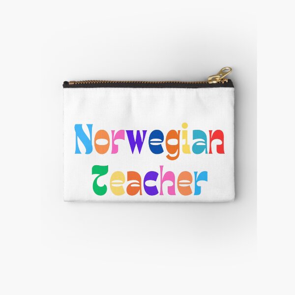 Item preview, Colorful and fun Norwegian teacher design designed and sold by language-des.