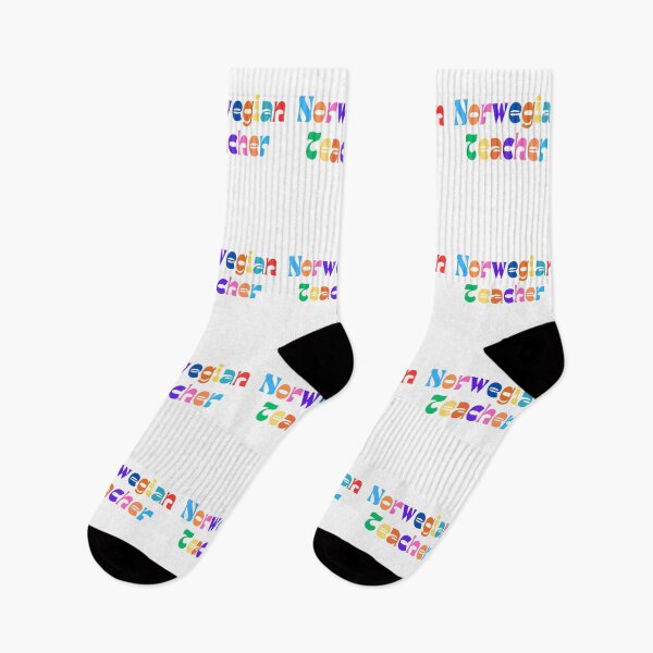 Item preview, Colorful and fun Norwegian teacher design designed and sold by language-des.