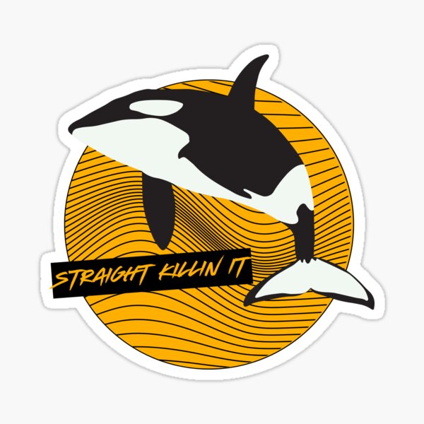 Artikel-Vorschau von Straight Killin It, designt und verkauft von OrcanizedCrime.