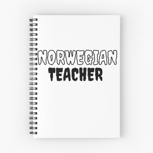 Item preview, Norwegian teacher scary letters designed and sold by language-des.