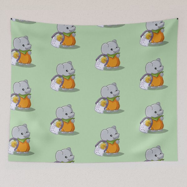 Item preview, Elephant Pumpkin (shadow) designed and sold by PinkRhino24.