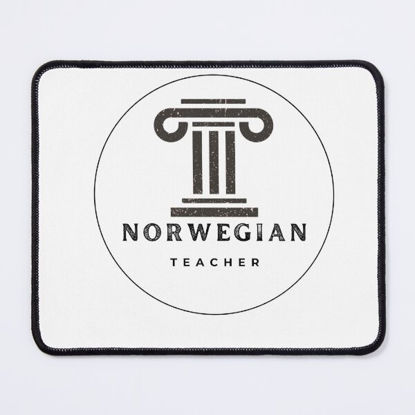 Item preview, Norwegian teacher textured column designed and sold by language-des.