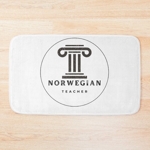 Item preview, Norwegian teacher textured column designed and sold by language-des.