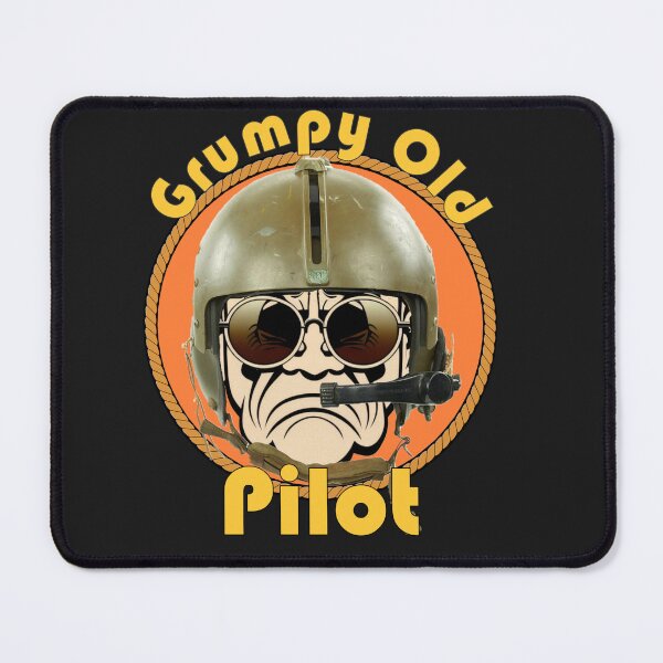 Item preview, Grumpy Old Pilot designed and sold by Airdale Navy.