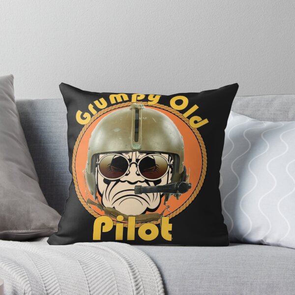 Item preview, Grumpy Old Pilot designed and sold by Airdale Navy.