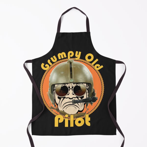 Item preview, Grumpy Old Pilot designed and sold by Airdale Navy.