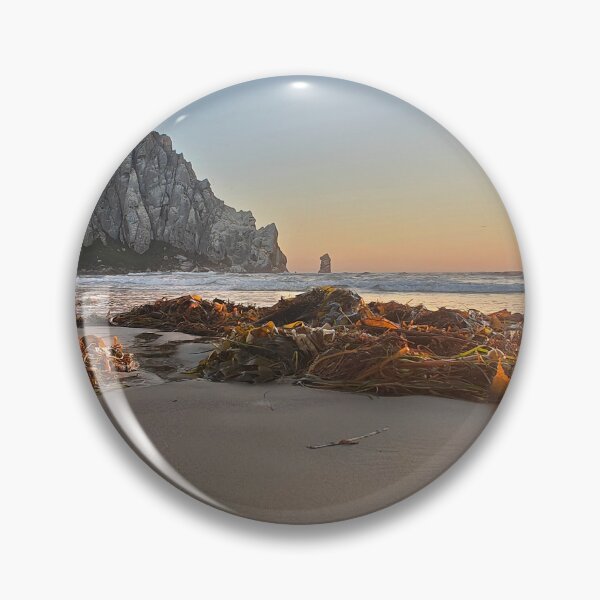 Item preview, Evening sun at the Morro Bay Beach designed and sold by Michael Rock Art.