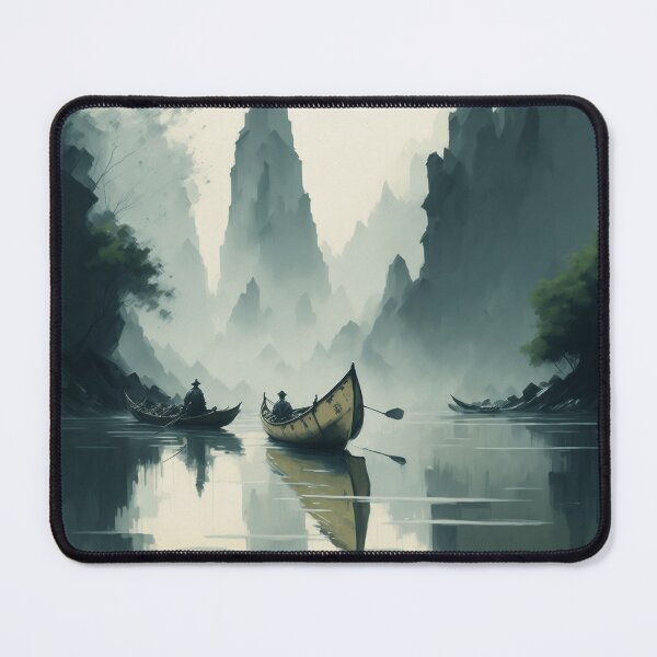 Item preview, Fishing Digital Painting designed and sold by yearningcycle.