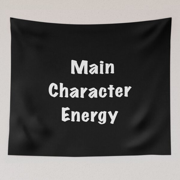 Item preview, Main Character Energy designed and sold by Friend of Frogs.