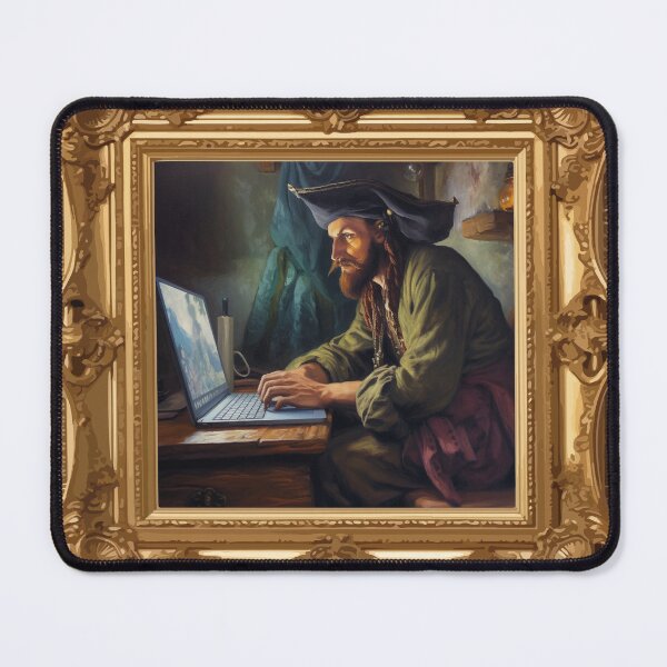 Item preview, Internet Piracy designed and sold by ByzantineBazaar.