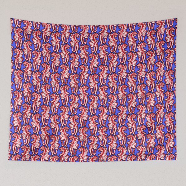 Item preview, Bengal tiger, tiger ,animal ,African ,safari ,ethnic ,tribe ,vivid ,illustration  designed and sold by letsgow8th.