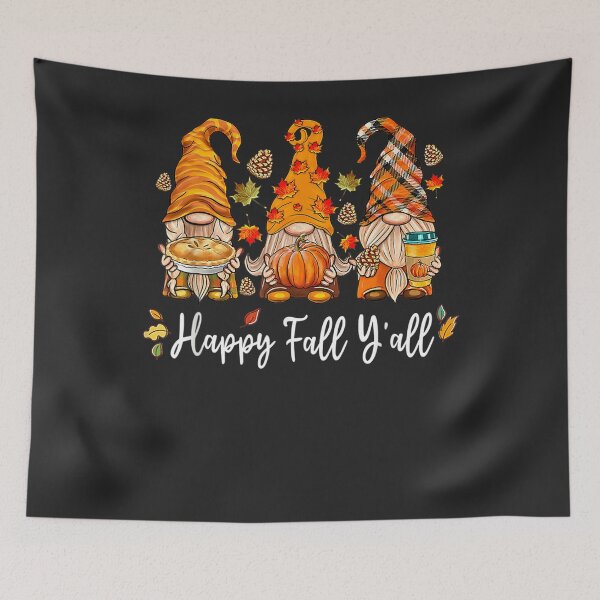 Item preview, Happy Fall Y'all Gnome Pumpkin Truck Autumn Thanksgiving designed and sold by William Parker.
