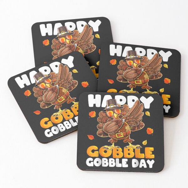 Item preview, Happy Gobble Gobble Dabbing Turkey Thanksgiving Pilgrim designed and sold by William Parker.