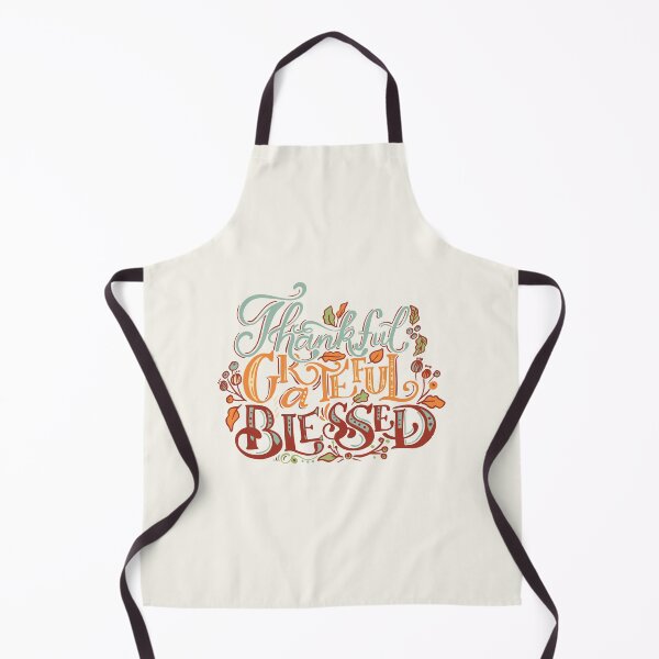 Item preview, Blessed Gratitude Fall Typography designed and sold by greenoriginals.