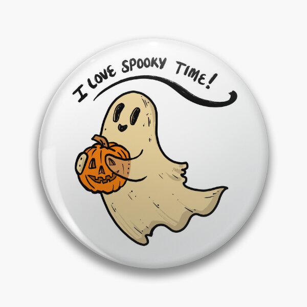 Item preview, Spooky Time Halloween Ghost designed and sold by ASavvyTouch.