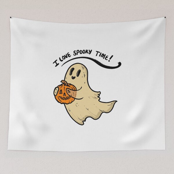 Item preview, Spooky Time Halloween Ghost designed and sold by ASavvyTouch.