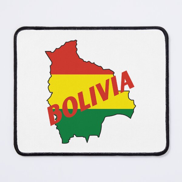 Item preview, Bolivian Beauty, Flag-Inspired Map designed and sold by Tienda-Vane.