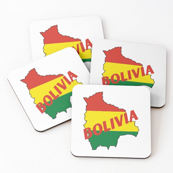 Item preview, Bolivian Beauty, Flag-Inspired Map designed and sold by Tienda-Vane.