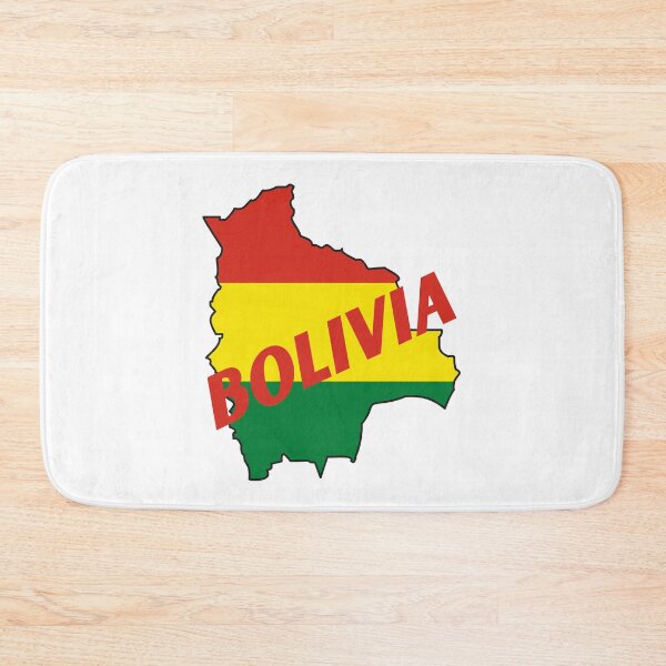 Item preview, Bolivian Beauty, Flag-Inspired Map designed and sold by Tienda-Vane.